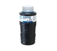 Giotto 5360 24 - Colori a dita, 750 ml, colore: Nero