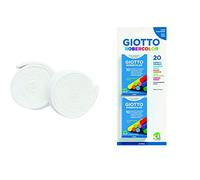 Giotto 538000-10 Cancellini per Lavagna & set 2 astucci con 10 gessetti colorati