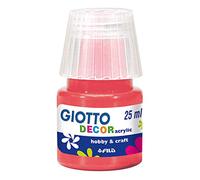 Giotto 6un Guache Liquido Decor Acrilico 25 ml Vermelhao/ES (8000825538186)
