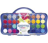 GIOTTO Acquerelli 36 colori pastiglie 30 mm confezione da 2 astucci