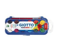 Pastiglie Acquerelli - ø 30mm - colori assortiti - Giotto - astuccio da 12 pastiglie Quantita min. 1