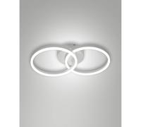 Giotto Applique Bianca D300 D300 due luci collezione Giotto lampada led integrat