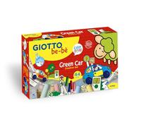 GIOTTO be-bè GREEN CAR creativo colori assortiti, Set da 44 pezzi Super Lavabili