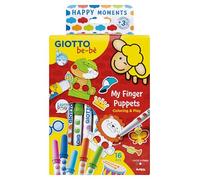 Giotto be-bè Pupazzi a dita Happy Moments 16 pezzi