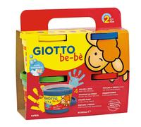 Giotto Be-Be pittura lavabili Blu Verde Rosso Giallo 467200