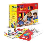 Giotto Be-Be Set Di Pennarelli E Pastelli, Carte Intagliate Lavabili