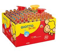 Giotto Be-Bè Super Matite Colorate Schoolpack 72pcs + 3 Temperamatite