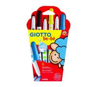 GIOTTO be-bè 466600 - Superpennarelli Astuccio 6 Colori, colori assortiti, 6 Unità (Confezione da 1)