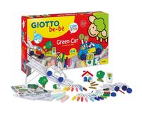GIOTTO be-bè GREEN CAR creativo colori assortiti, Set da 44 pezzi Super Lavabili