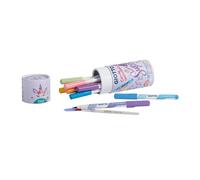 Giotto Candy Collection Pennarelli Soft Brush in Barattolo 12 pz