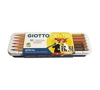 GIOTTO Cento Pastelli In Legno Edizione Limitata 100 Anni Fila, 12 Unità, Confezione da 1