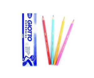 Giotto CF12PASTELLI SUPERMINA ROSSO GERANI