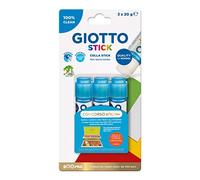 GIOTTO - Colla Stick Centenario, Concorso Instant Win, Set 3 Pezzi x 20 g, 089100