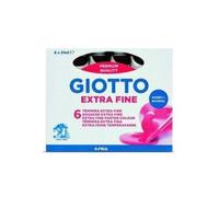 Giotto colore a tempera tubo 21 ml nero