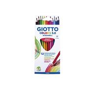 Giotto Colors 3.0 Aquarell - Confezione da 12 matite 12 multicolore