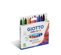 CF12PASTELLI GIOTTO CERA MAXI