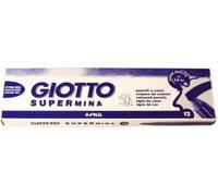Giotto Confezione 12 Pastelli Supermina Marrone 239032