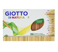 Giotto Di Natura Astuccio Da 36 Matite A Pastello Colorate