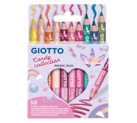 Giotto Magic Duo Candy Collection 10 pastelli Bicolore, (Tot. 20 Colori), F251100
