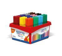 Giotto Marcatori Turbo Color 144 pezzi Multicolore con Inchiostro Lavabile