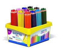 Giotto Mega Schoolpack 108 pz 9X12 Colori assortiti - NUOVO
