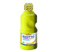Giotto - ognuna con diversi effetti e finiture, Bottiglia 250 ml, diversi colori Tempera da scuola giallo