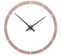 Giotto orologio design da parete adesivo rosa antico 100cm