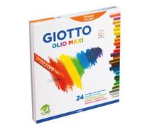Giotto Pastelli ad Olio 4 Conf. da 24 colori assortiti