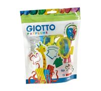 GIOTTO Patplume - Stampini per Pasta modellabile, 16 Forme assortite, Ideali per Bambini, Feste e scuole