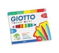 Giotto Pennarello Multicolore Turbo Maxi 12 pezzi 3mm 5mm
