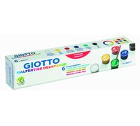 GIOTTO POSTER PAINT 6X18ML