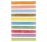 GIOTTO ROBERCOLOR, Gessetti da tavola, rotondi, diametro: 10 mm, colore penna: 10 pezzi assortiti (100 pezzi), riceverete 1 confezione da 100 pezzi