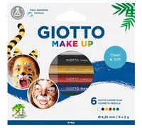 Matite cosmetiche Make Up - mina diam. 6,25 mm - colori classici - Giotto - conf. 6 pezzi