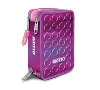 Giotto Shiny Astuccio 3 Zip Pink