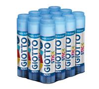 Giotto Stick Colla 40 g - 12 Pezzi Lavabili Sicuri Bambini Scuola