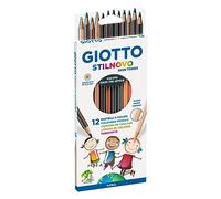 Astuccio 12 matite colorate skin tones Giotto