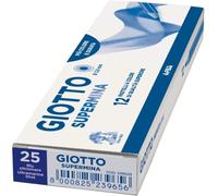 Giotto Matite Colorate Supermina, 12 Pezzi, Mina 3,8 mm, Colori Assortiti, Alta Qualità (Blu Oltremare)