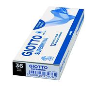 Giotto Cf12pastelli Supermina Nero S_0194_247587 Consumabili E Ufficio