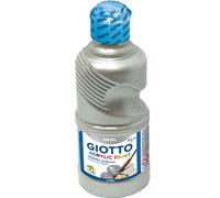 GIOTTO - 53390000 - Tempera pronta acrilica - 250ml - argento - Giotto - 64468 - Conf. da 1 Pz. - 53390000