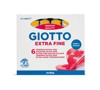 Giotto Tempera Tubo Giallo 12 ml con 6 disegni inclusi