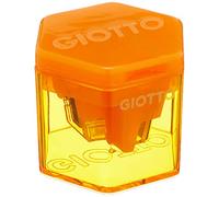 GIOTTO Temperamatite universale - Confezione Da 1 Temperamatite, Tre Fori, Colori assortiti, 1 pezzo