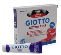 Giotto - Tubi tempera, 12 ml, 6 pezzi, colore: Viola