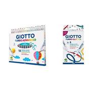Giotto Turbo Advanced - Astuccio Da 18 Pennarelli A Punta Fine, 2.8 mm, Super La