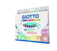 Pennarelli Turbo Advanced punta 2.8mm colori assortiti Giotto astuccio 18 pezzi