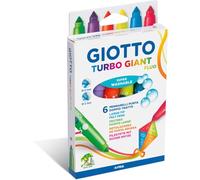 GIOTTO TURBO GIANT Ast. 6 pennarelli Fluo