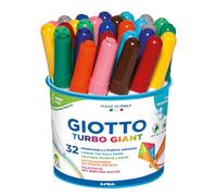 Giotto Turbo Giant Barattolo 32 pennarelli Punta conica