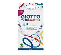 GIOTTO TURBO GLITTER Ast. 8 pennarelli glitterati