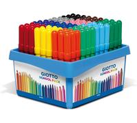 GIOTTO Turbo Maxi Super Lavabile Pennarelli Feltro 5Mm Punta Varie Confezioni