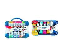 Giotto valigetta con 24 tubetti 12ml tempera extrafine + 2 pennelli & scatola co