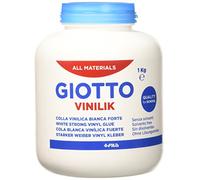 GIOTTO VINILIK - Barattolo Da 1 Kg Colla Vinilica, Colore Bianca